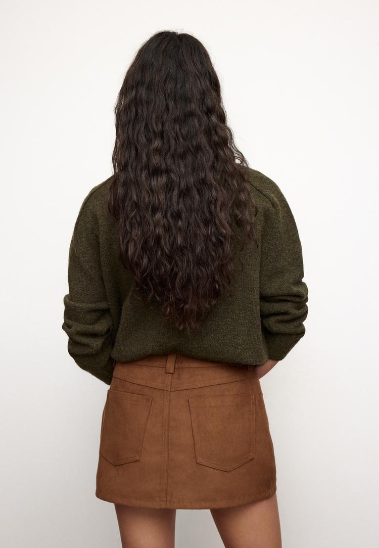 d62 suni suet sort etek