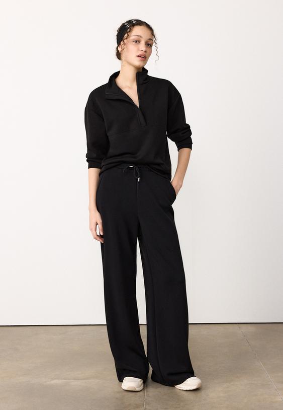 sudadera cremallera tacto suave