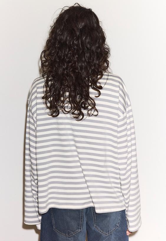 camiseta manga larga rayas