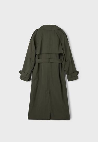 Oversize trench coat — Khaki 8