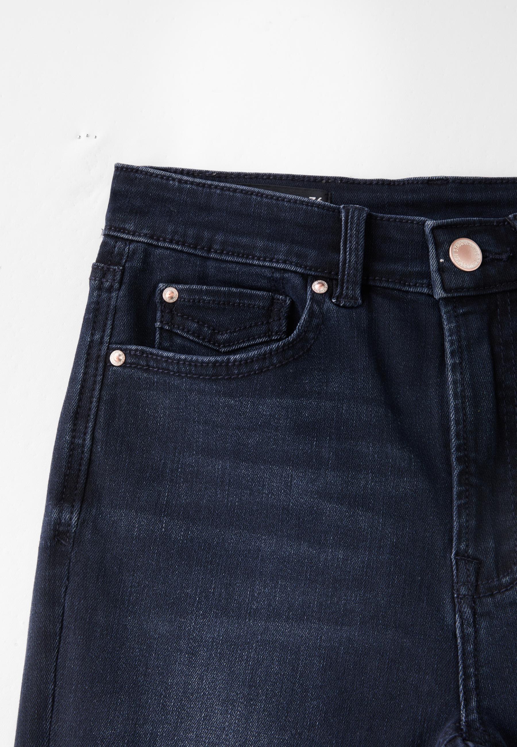 Stradivarius D07 yüksek bel skinny jean