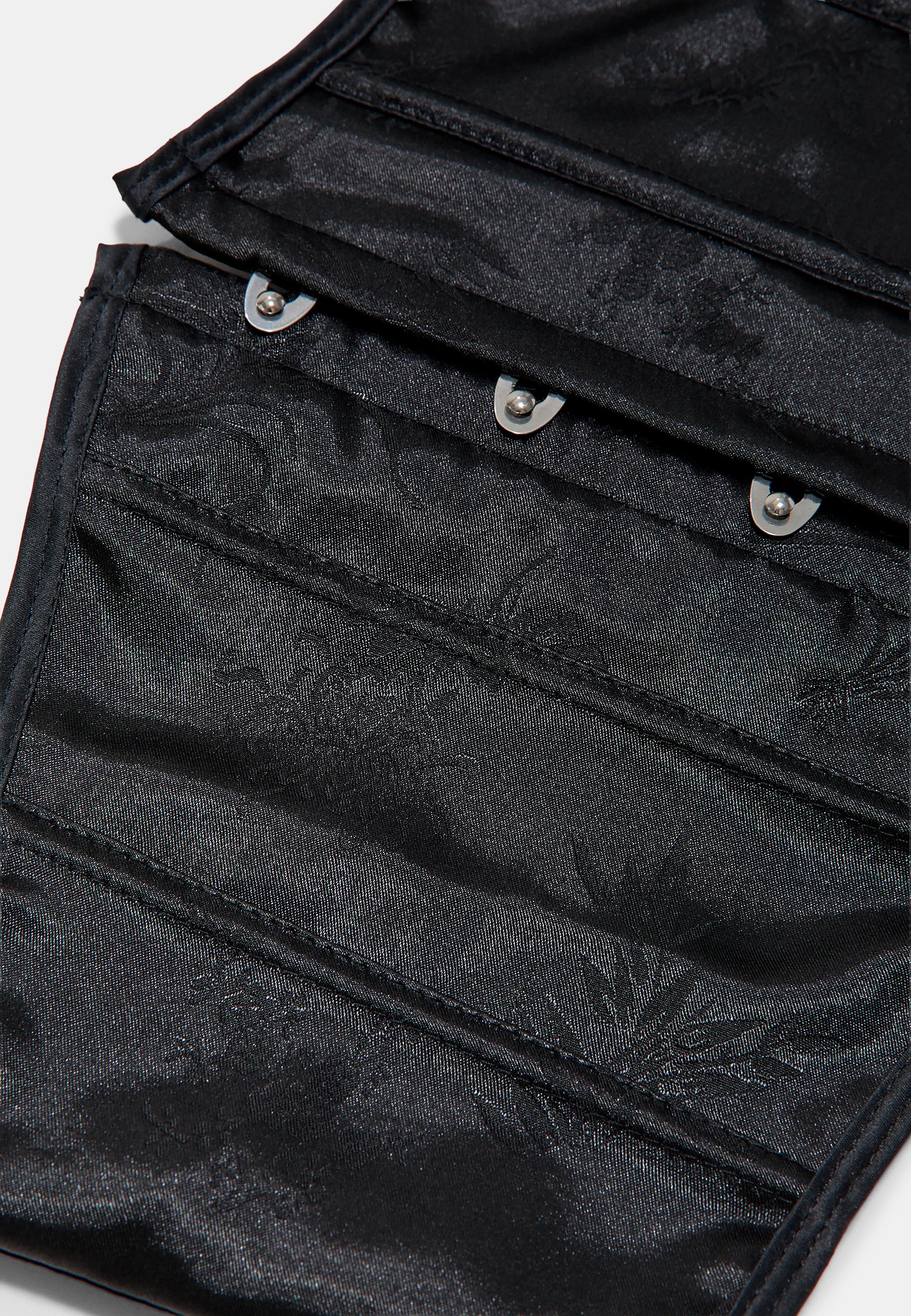 Satin corset belt — Black