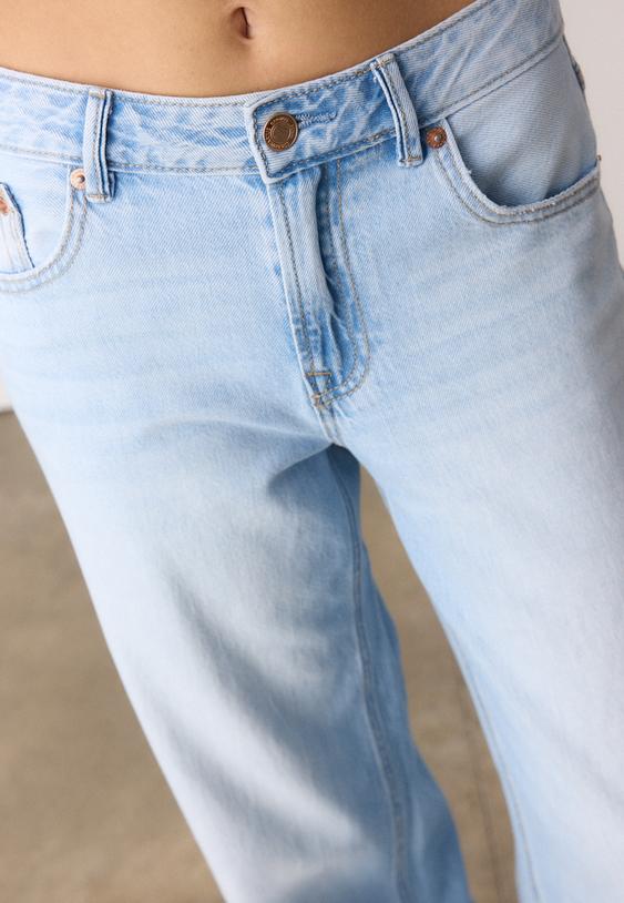 d91 dusuk bel genis paca jean