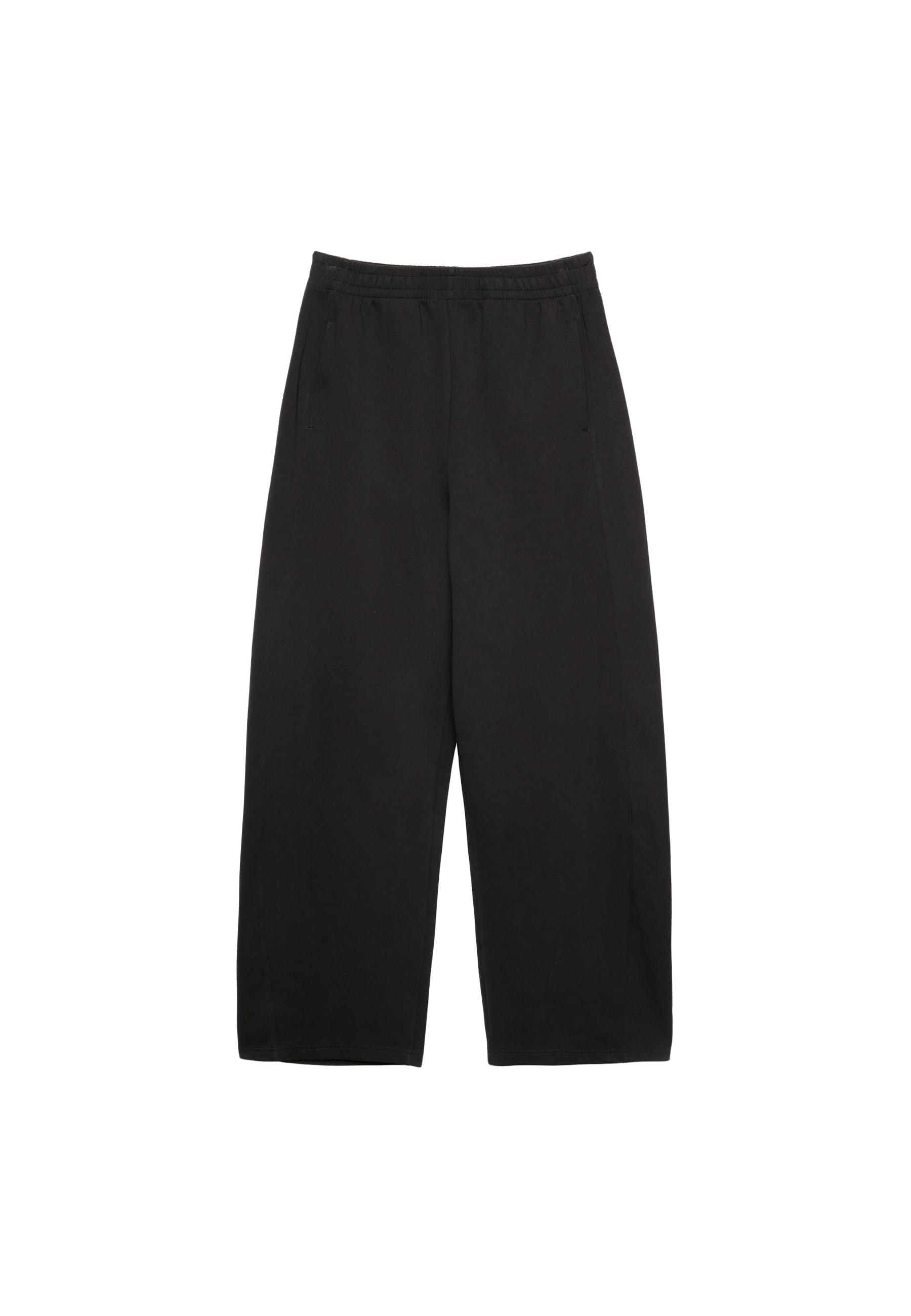 Barrel jogger trousers — Black