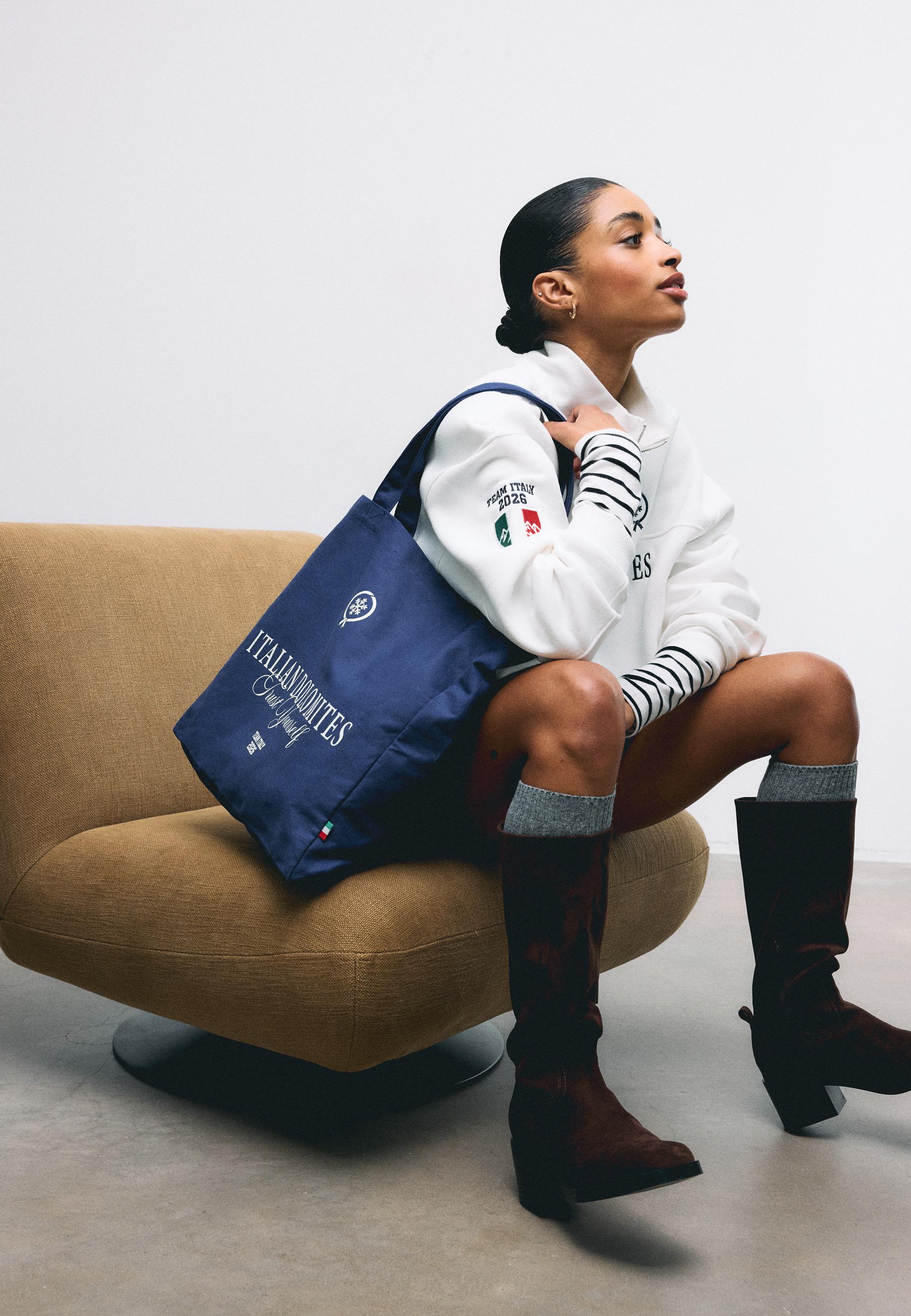 Canvas bag — Navy blue