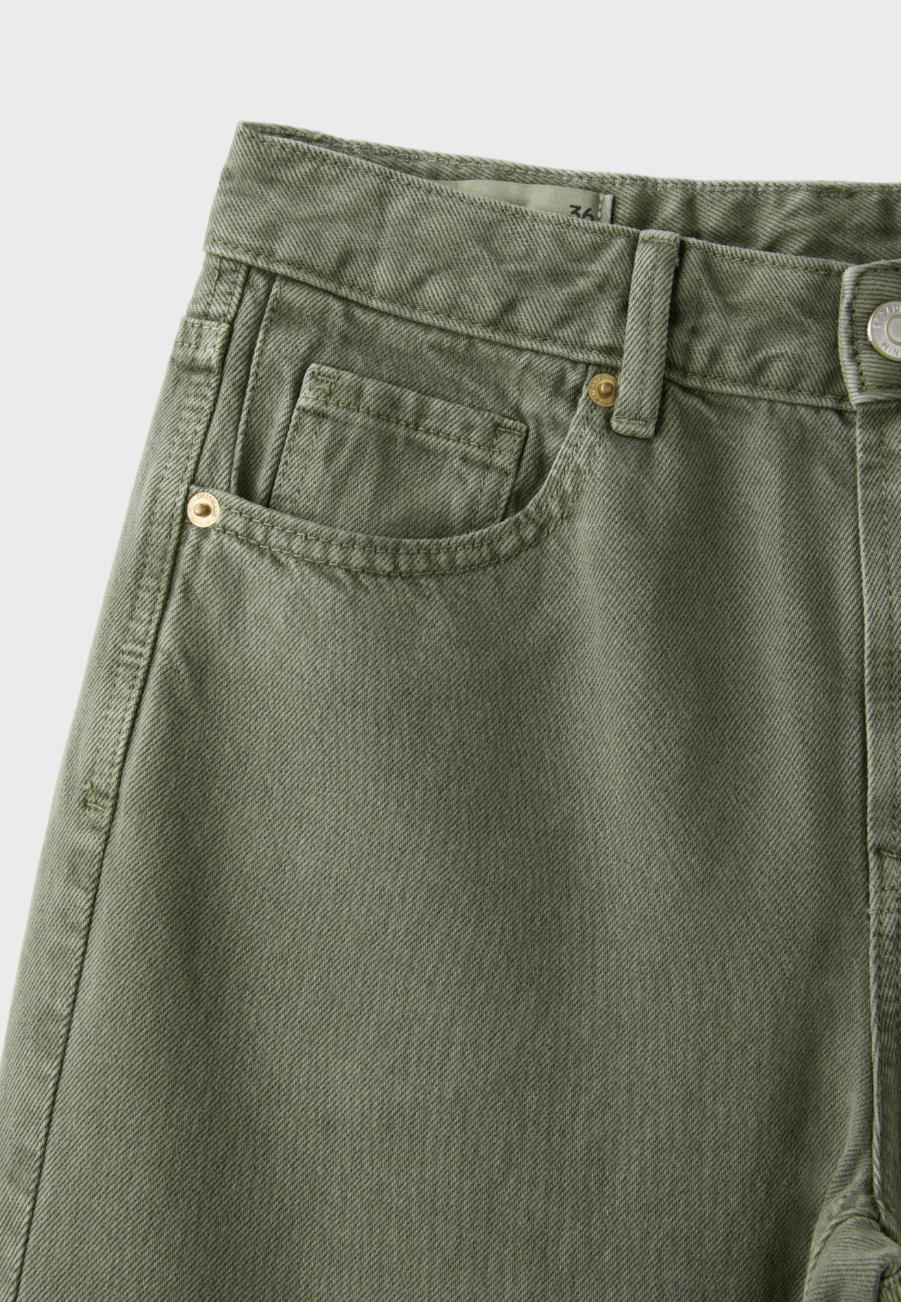 D92 Wide-leg jeans — Khaki