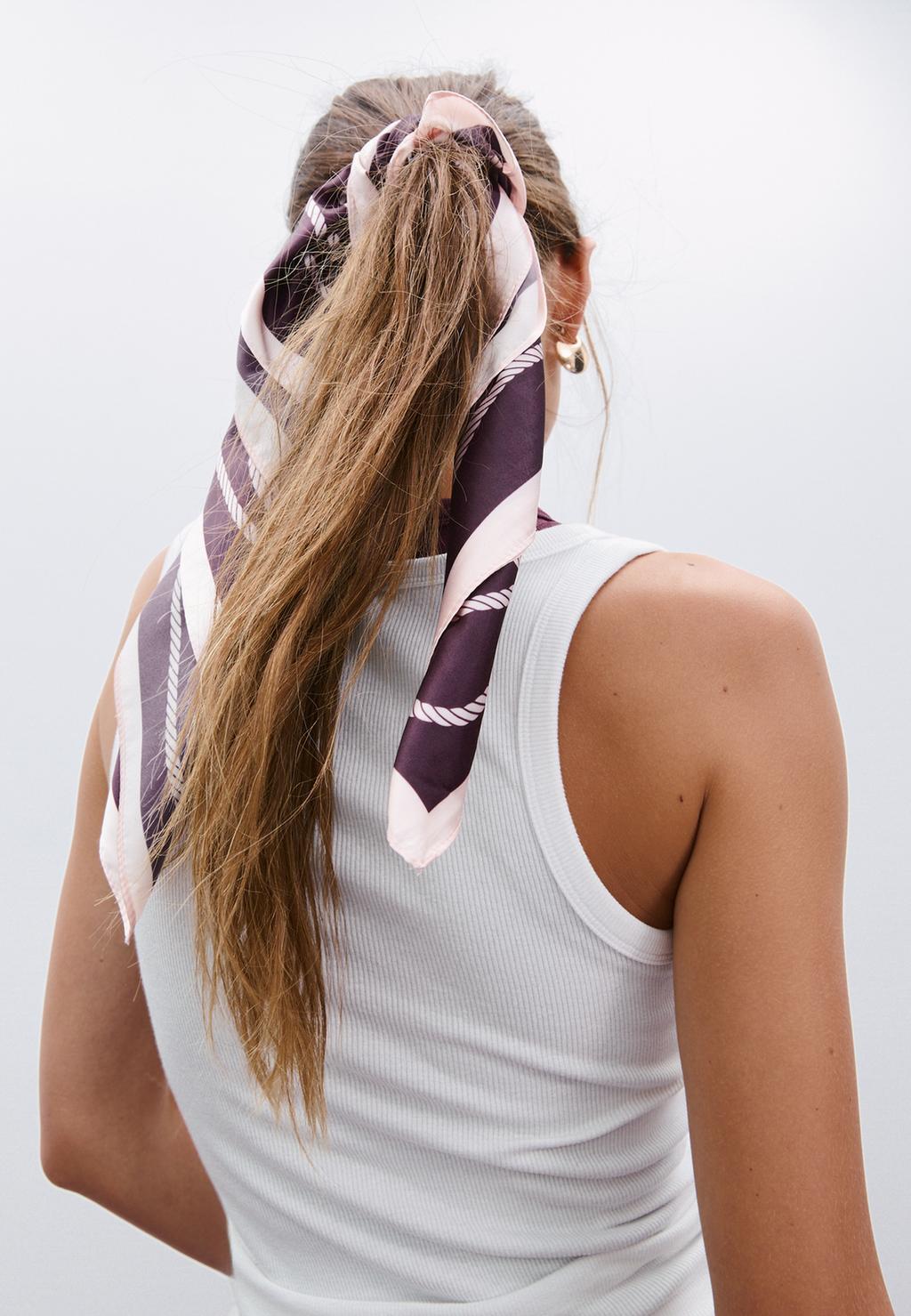 Printed scarf