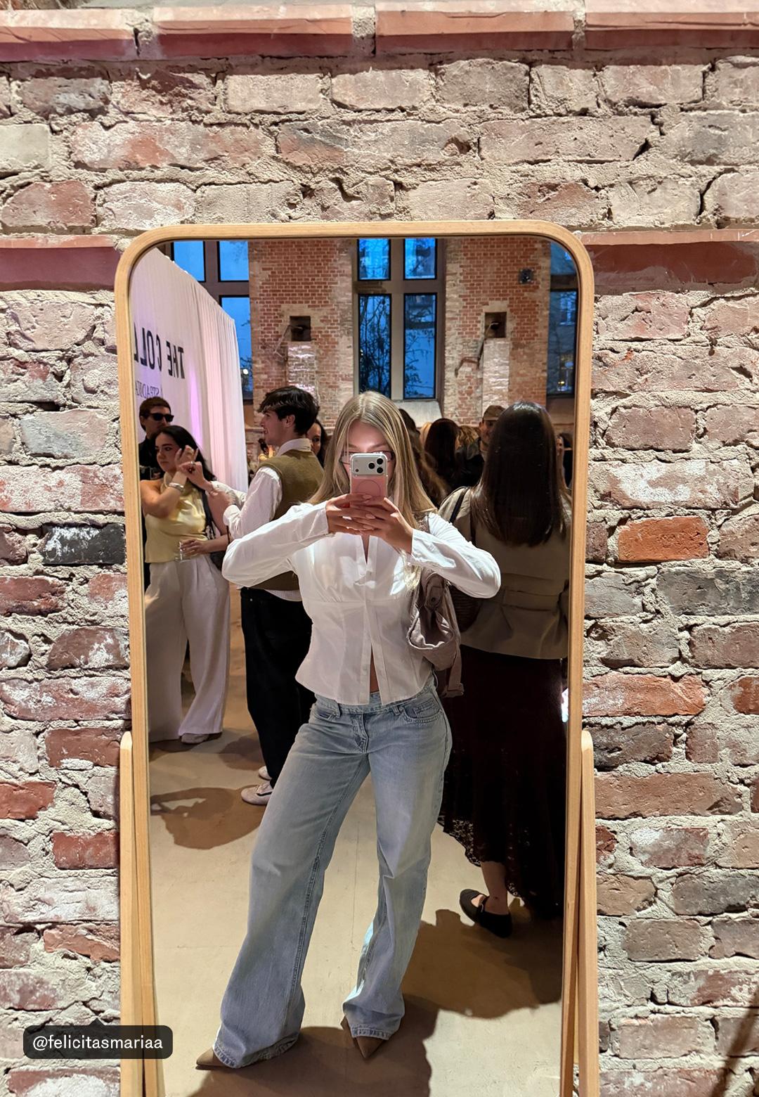 Düşük bel straight fit çekiç belli jean - Görsel 4