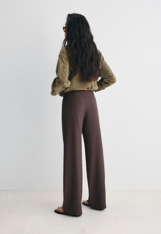 Ravne Hlače Slim Fit