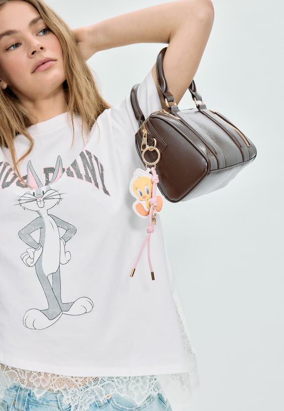 portachiavi con charm di titti