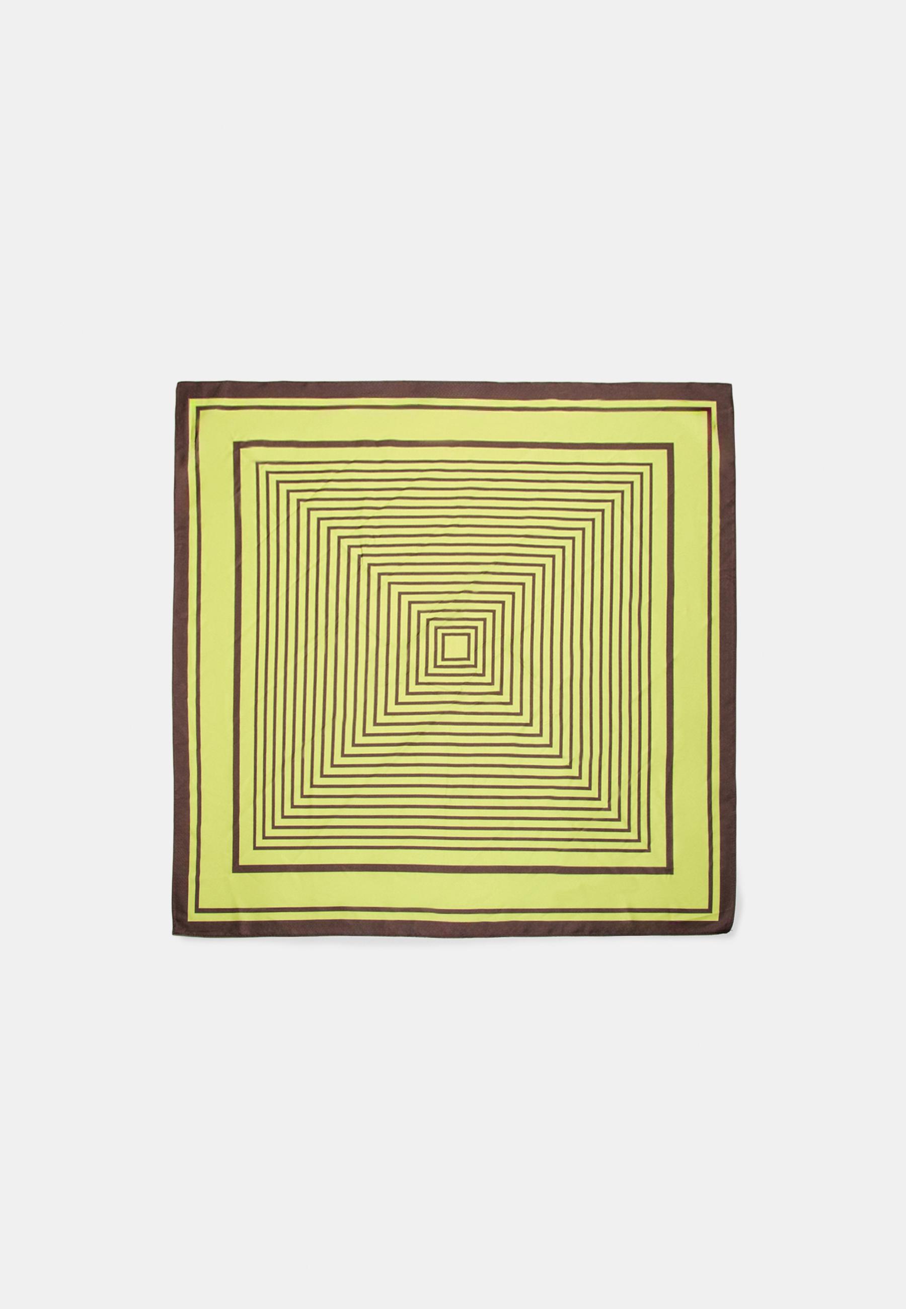 Kare çizgili fular - Görsel 2