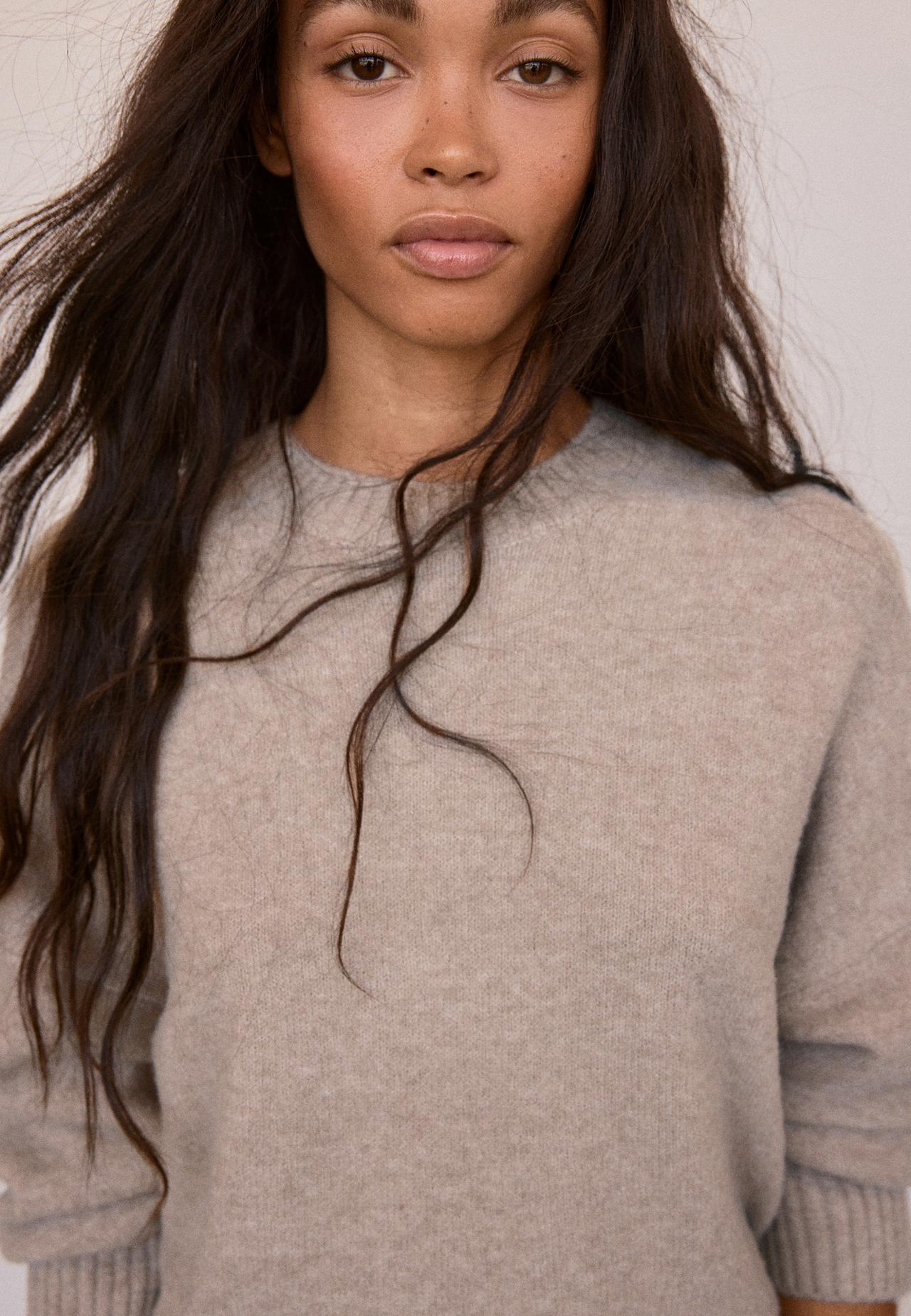 Soft-touch basic knit jumper — 0-458