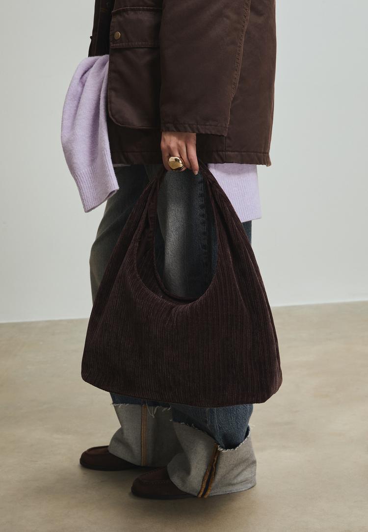 bolso hombro soft textura