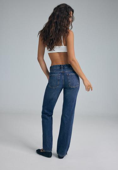 Slim straight fit jeans — MEDIUM DENIM WASH 5