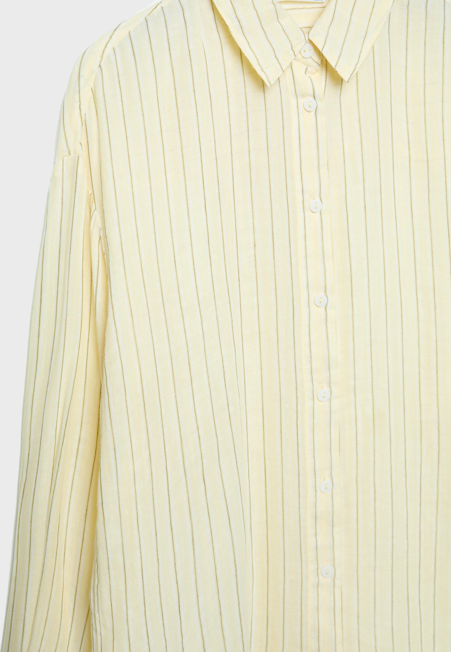 Basic double fabric shirt — Gold