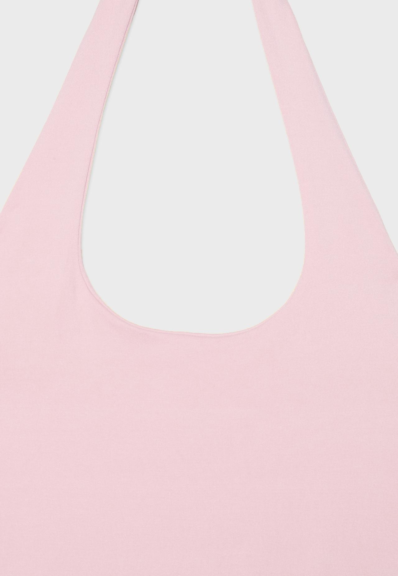 Halter neck top — Pastel pink
