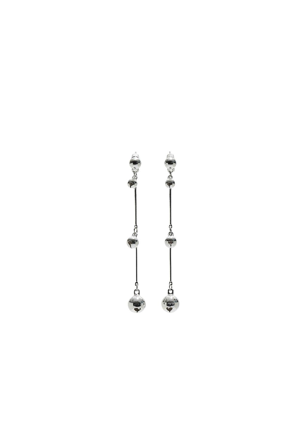 Pendientes largos abalorios