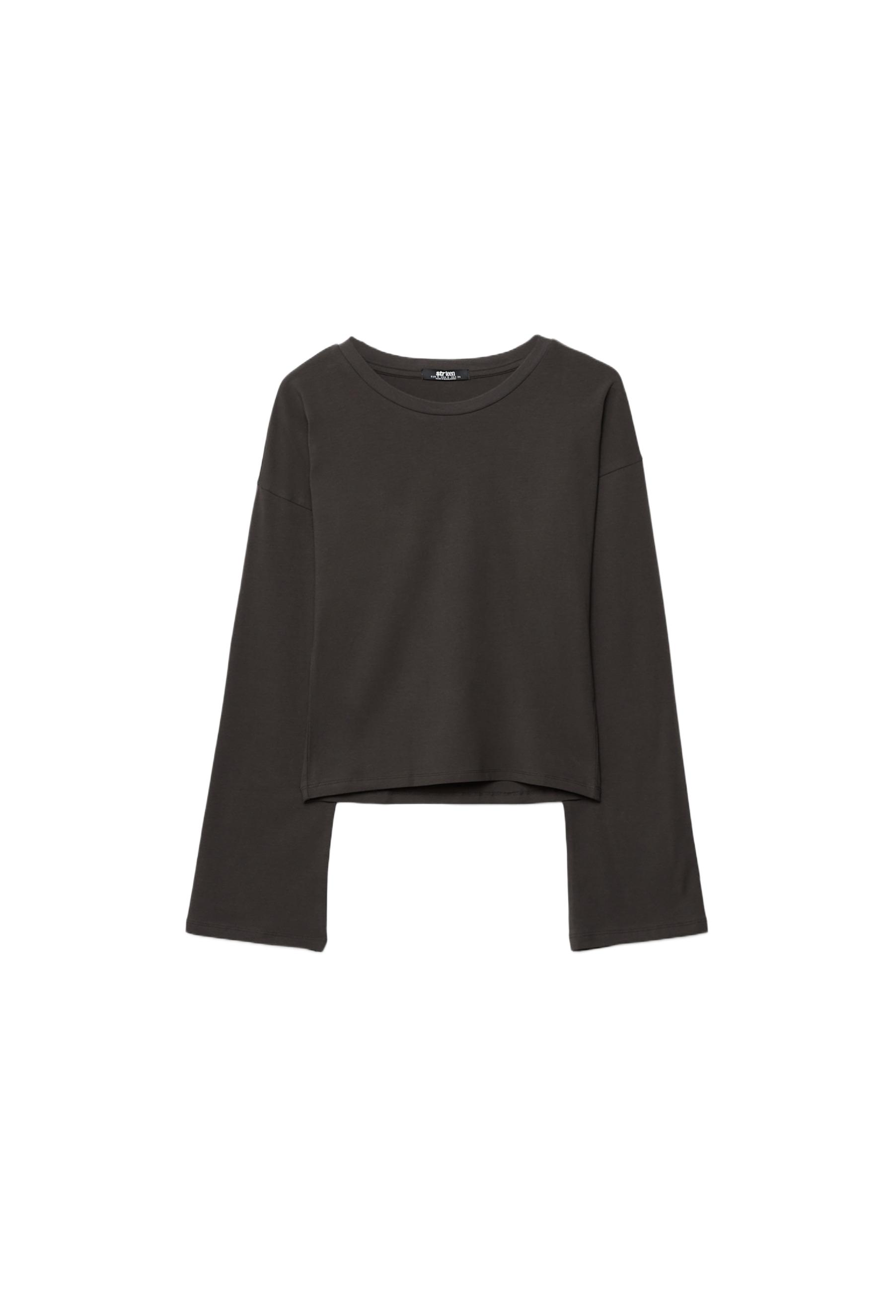 Yarasa kollu t-shirt - Görsel 9