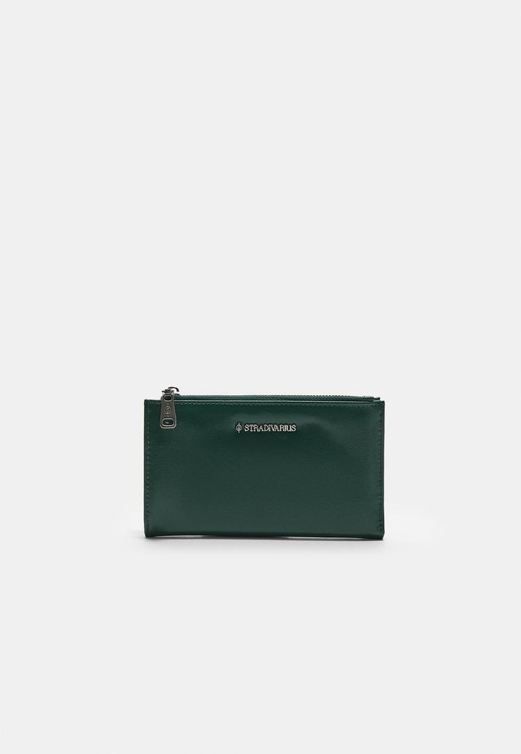basic zip up purse