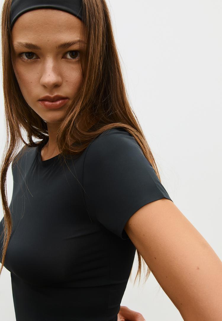 camiseta basica poliamida