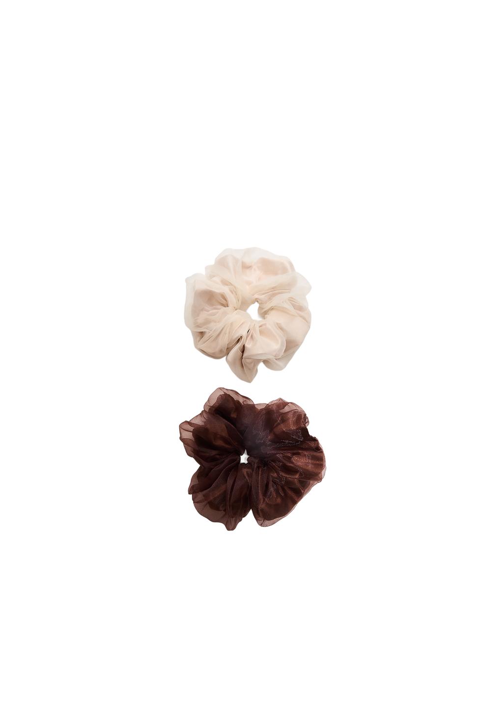 Set 2 coleteros organza