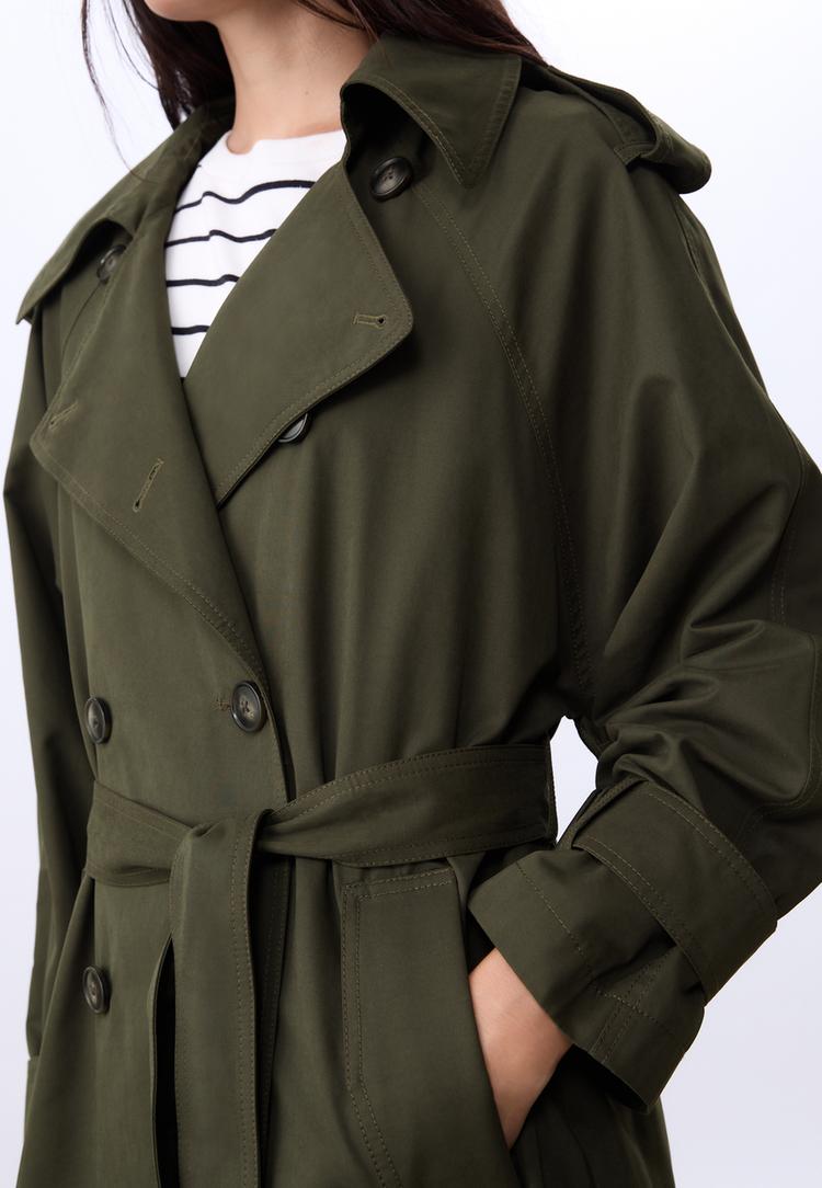 long oversize trench coat