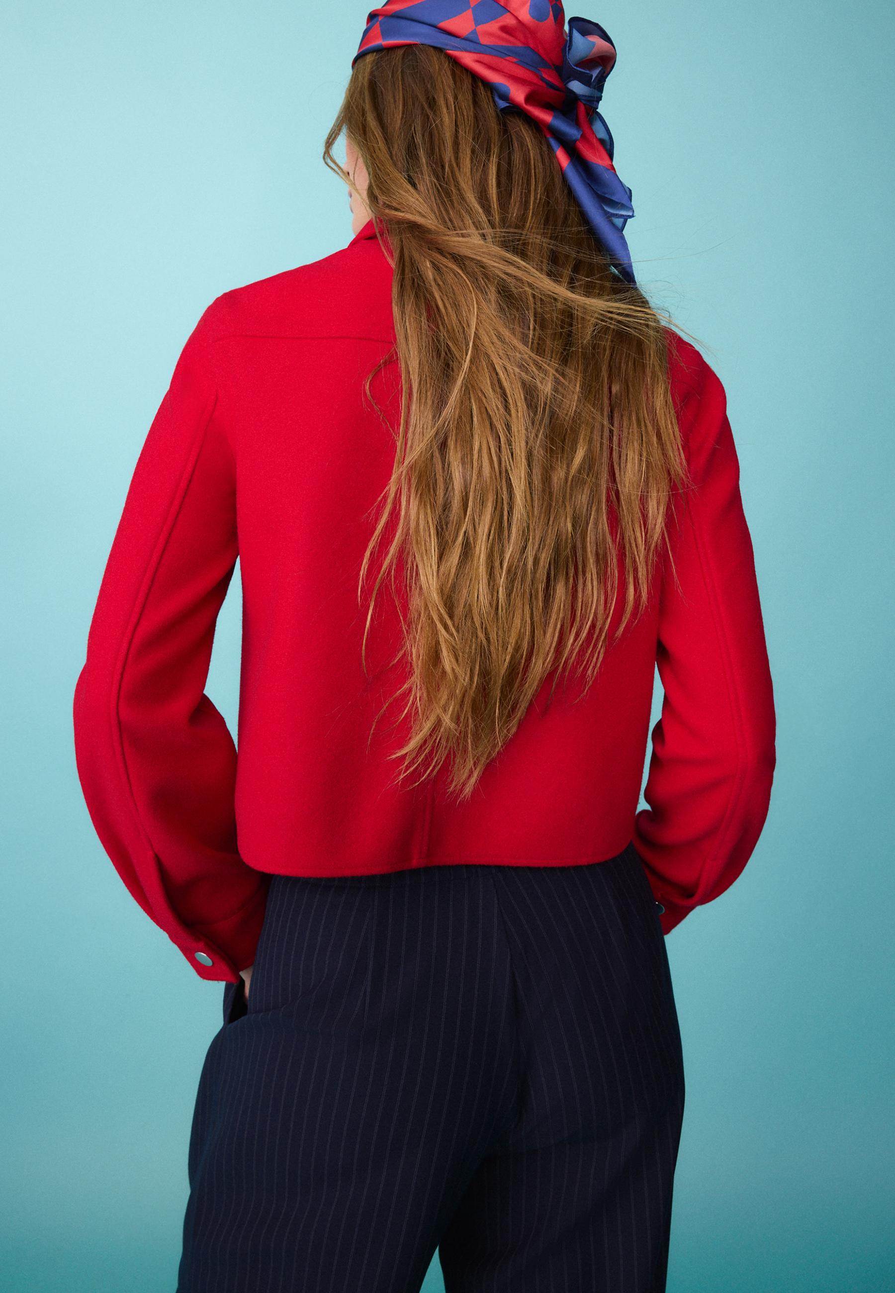 Soft short jacket - Women's fashion | Stradivarius Romania