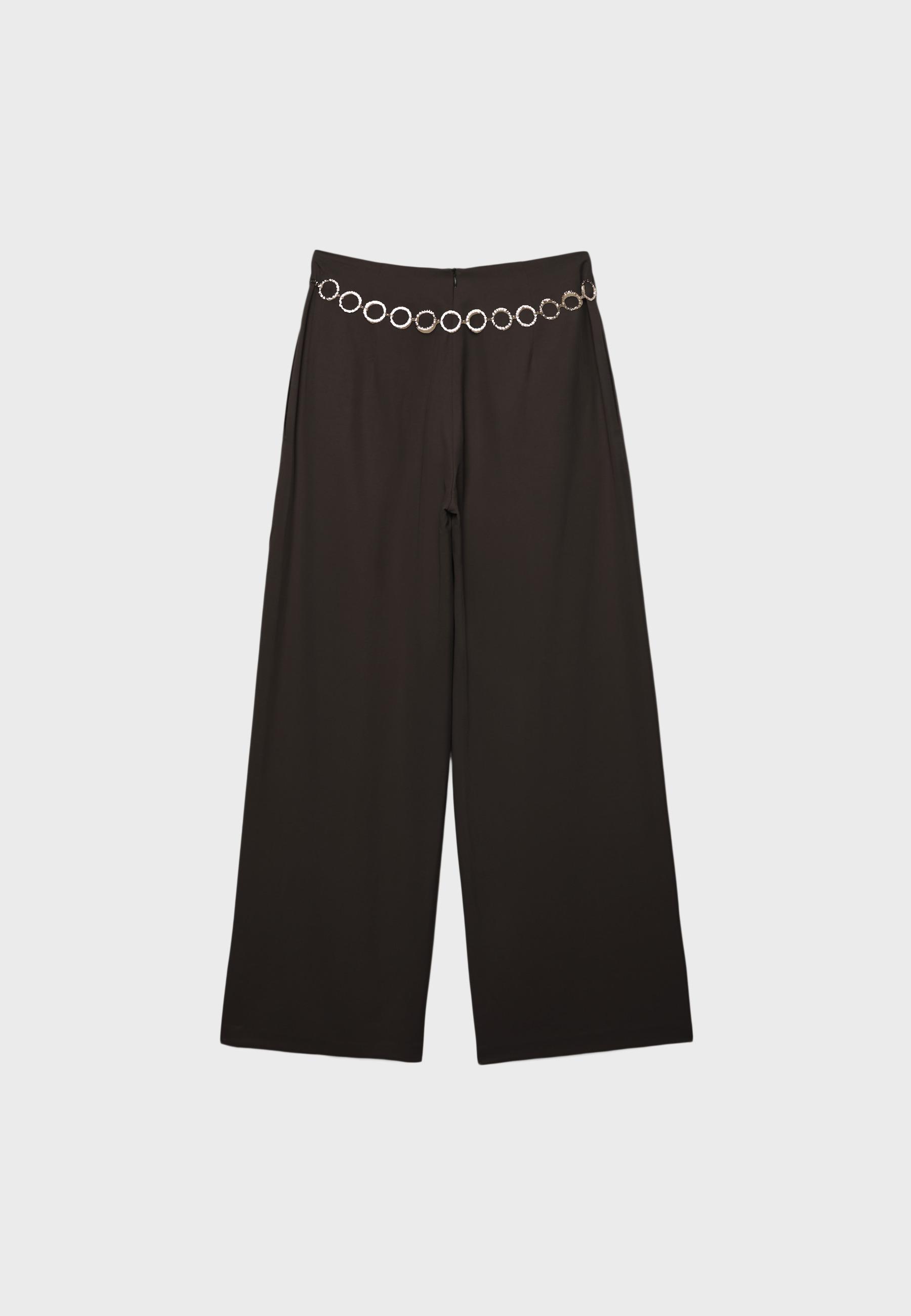 Zincirli pensli liyosel pantolon