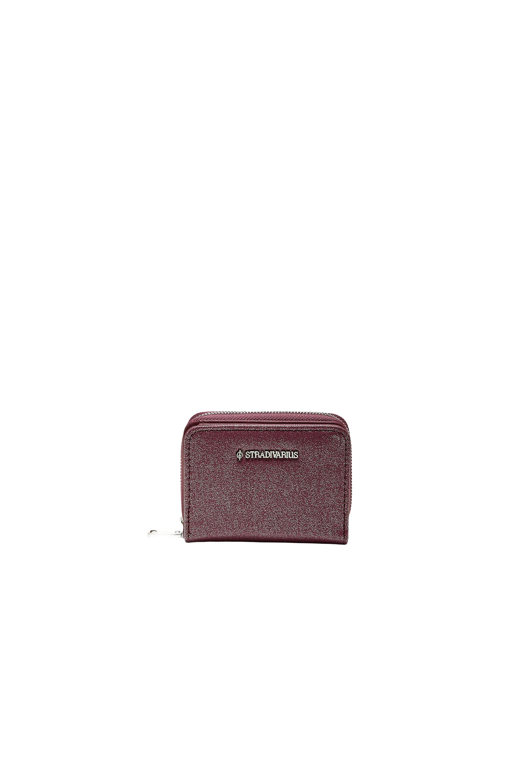 Shimmery rectangular purse — Burgundy