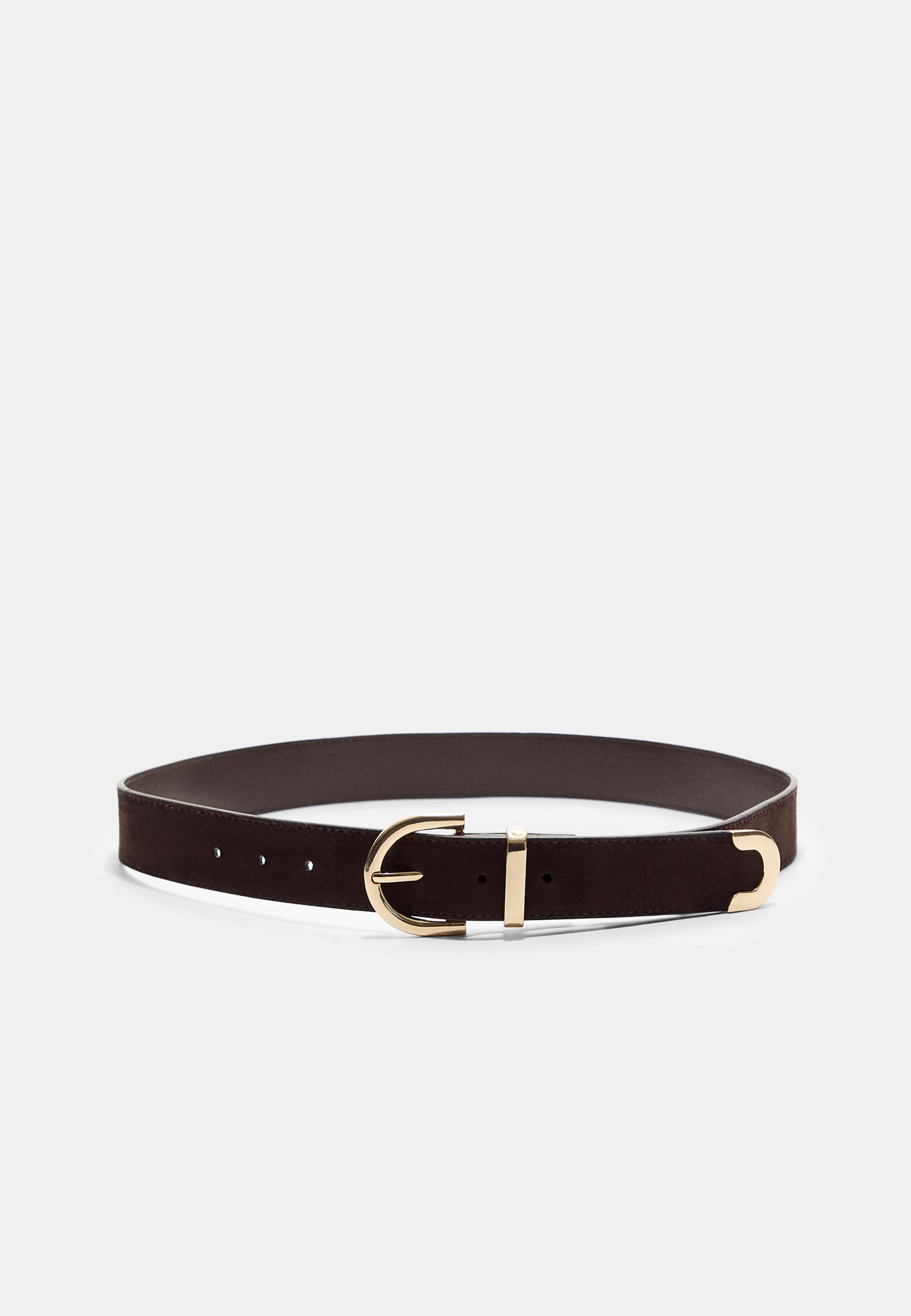 Stradivarius Basic yuvarlak tokalı kemer görsel 3