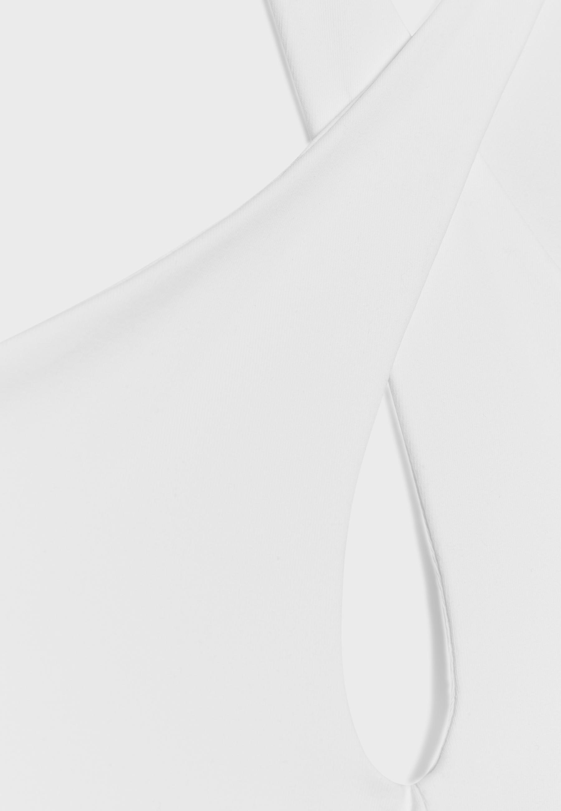 Halter cross-over top — Ecru