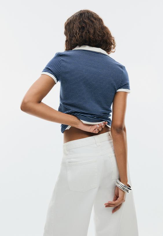 doublelayer short sleeve polo tshirt