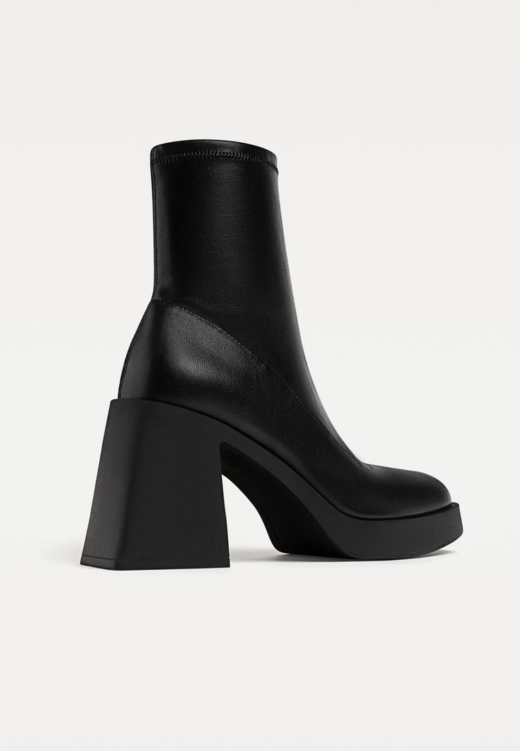 bottines a talon plateforme