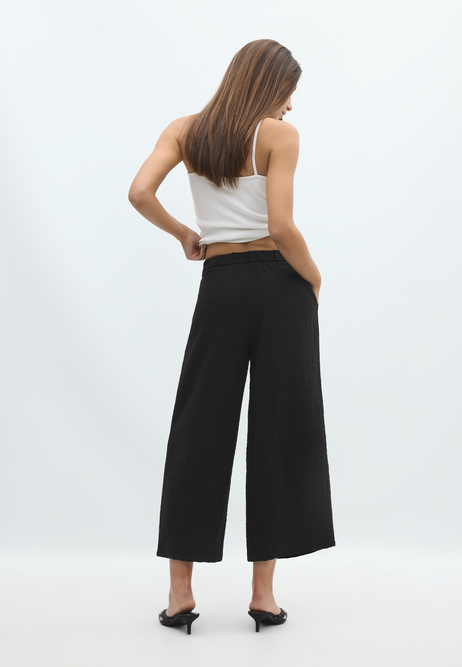 Rustic culottes — Black