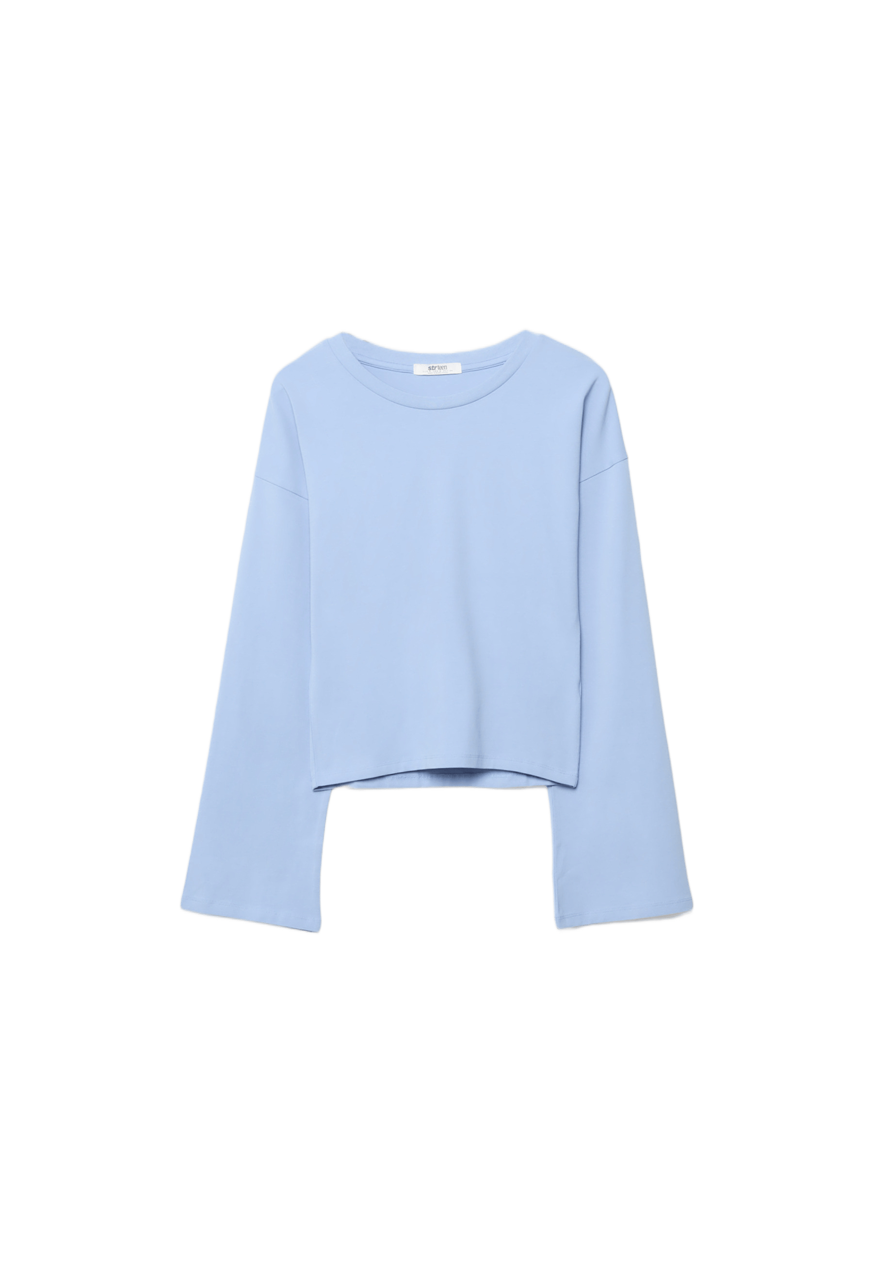 Kimono sleeve T-shirt — Sky blue