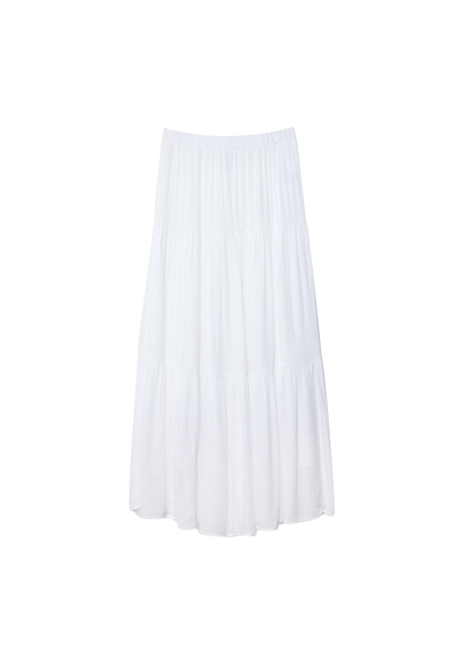 Boho midi skirt — White