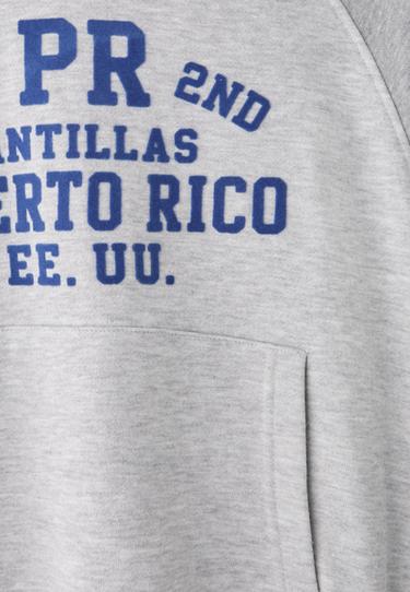 Positional contrast sweatshirt — Grey melange 10