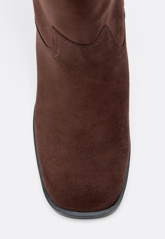 botas tacon efecto ante