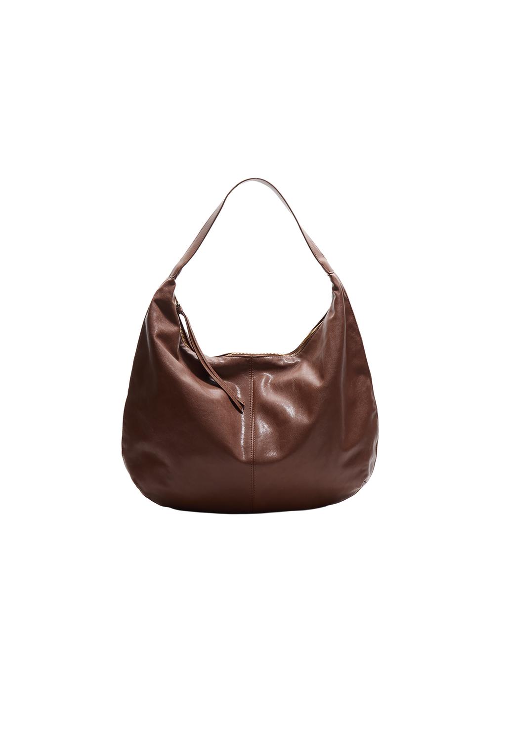 Half-moon shoulder bag