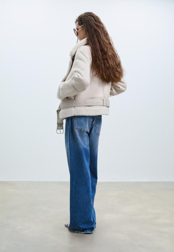 cazadora biker doble faz efecto ante