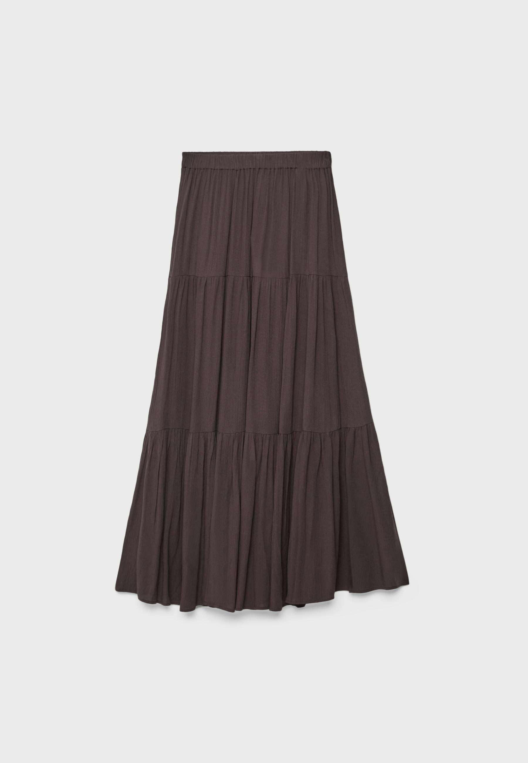 Stradivarius Bohem midi etek görsel 5