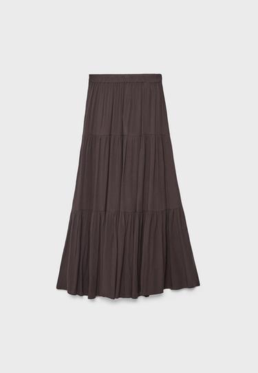 Boho midi skirt — Brown 8