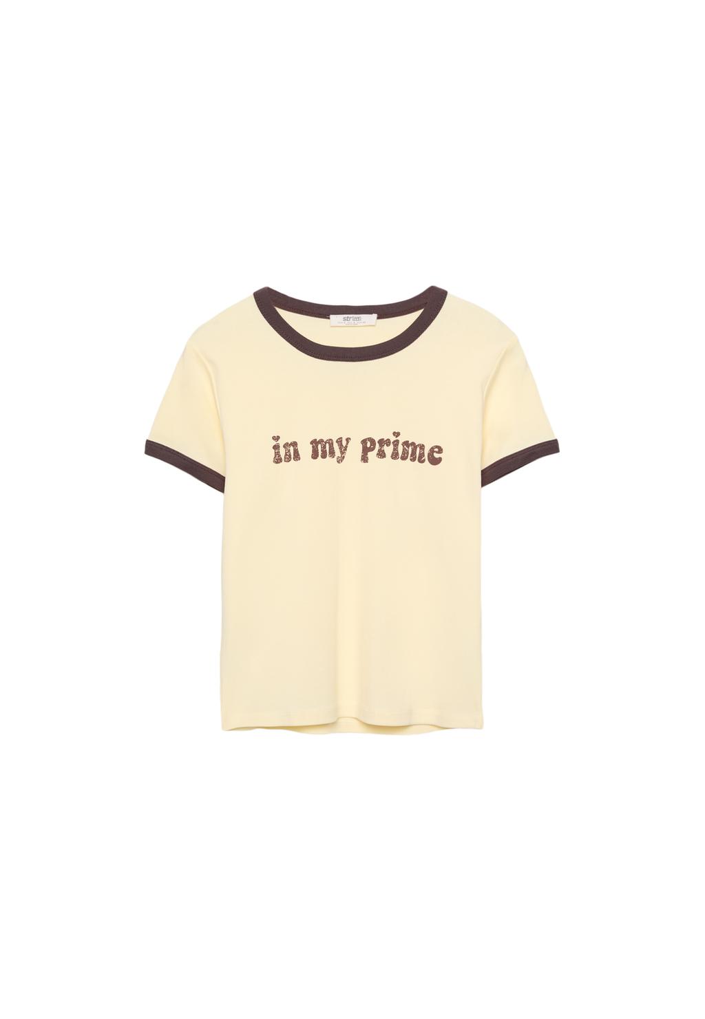 Camiseta manga corta estampado