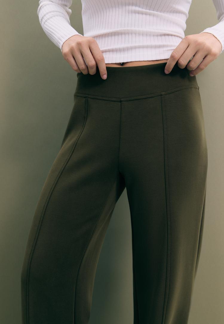 pantalon jogger recto nervio tacto suave