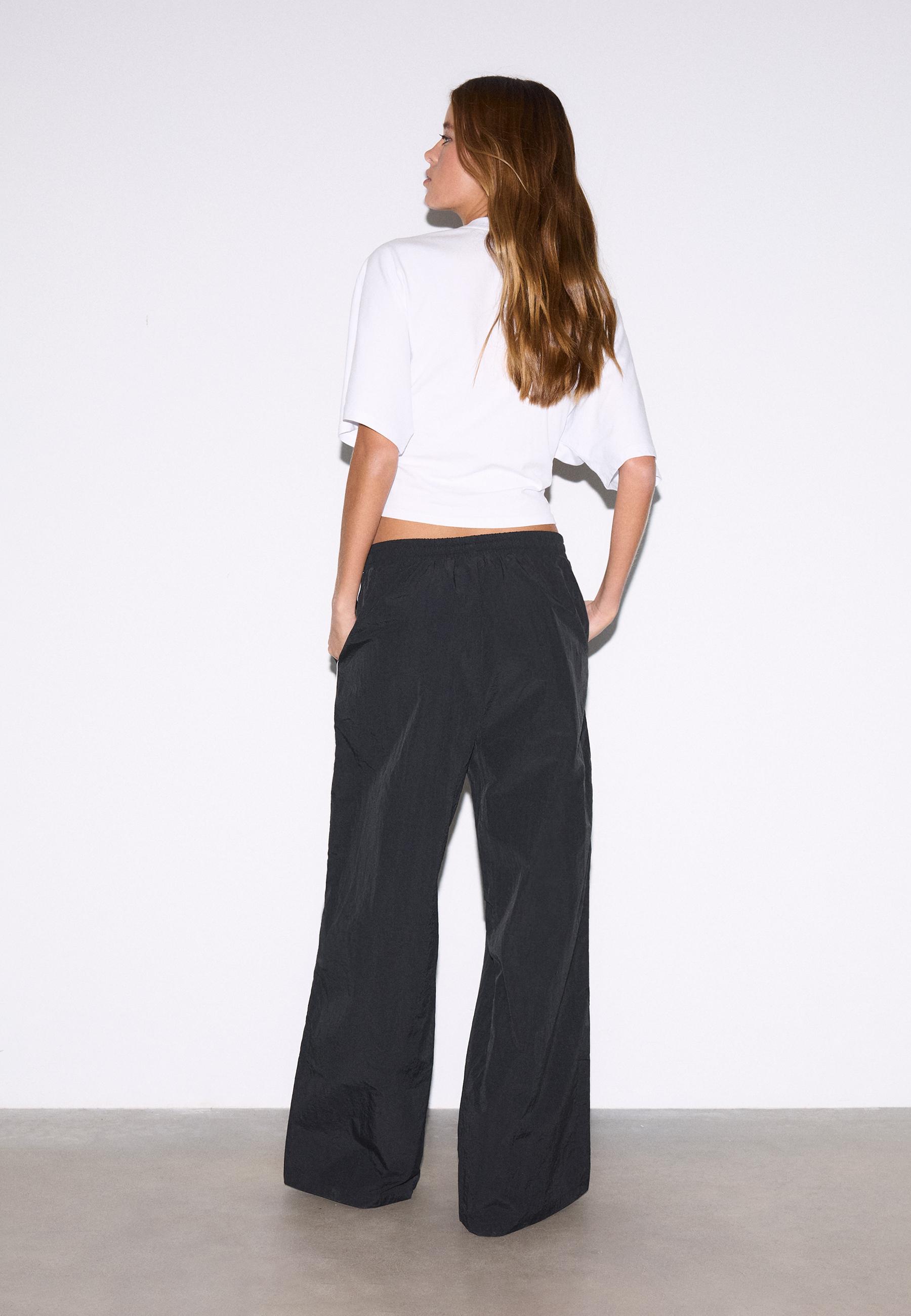 Technical trousers — Navy blue