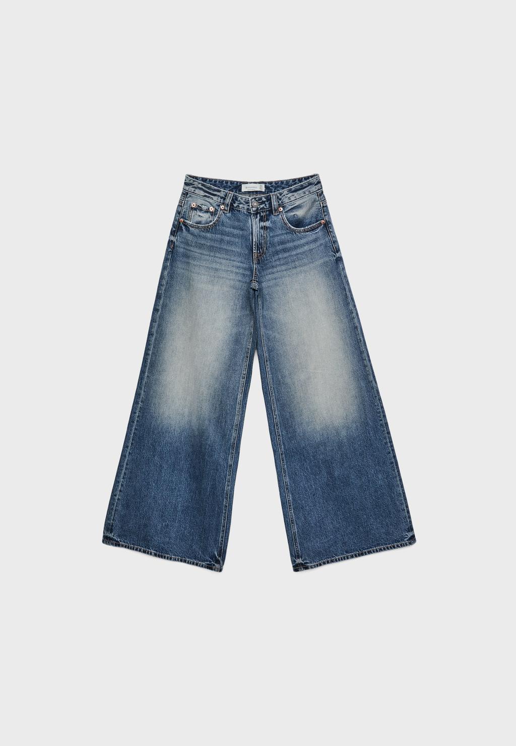 D66 low-waist super wide-leg jeans