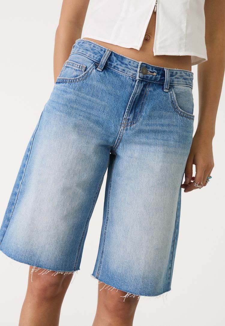 bermuda denim baggy