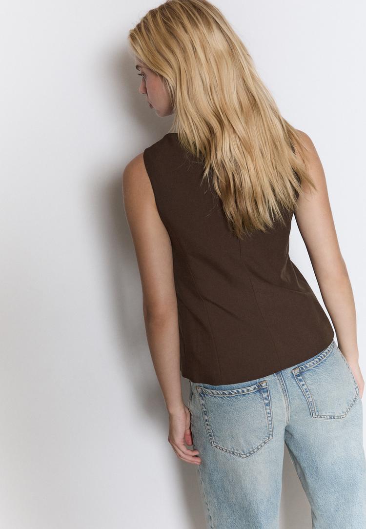 gilet standard a boutons