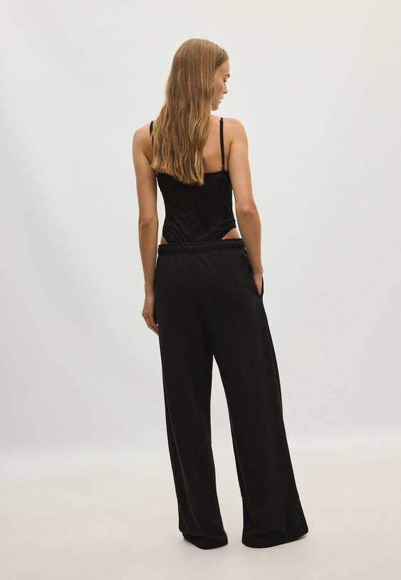 wideleg joggingbroek