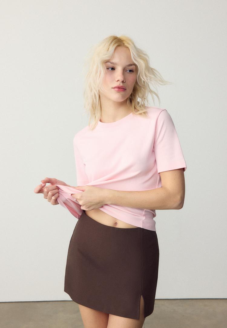 camiseta basica regular fit heavy weight